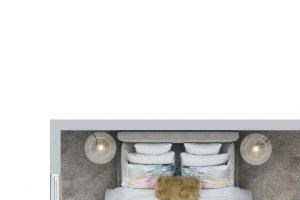2 Bed, 2 Bath Townhouse Floor Plan A
